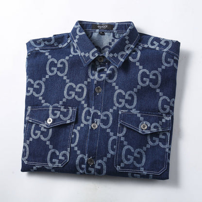 GUC018 New autumn and winter denim shirt