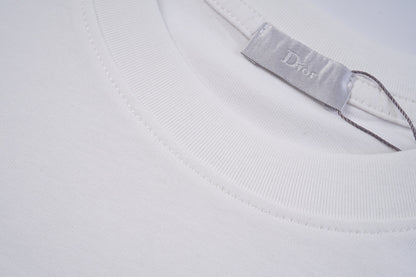 DIC024 New  Men's and women's letter T-shirt clothes