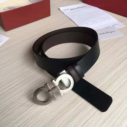 FBL4 Real leather  3.5CM 95-125CM Belt with all packing