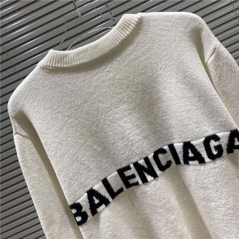 BAC77 New High Quality Sweater Round Neck Top