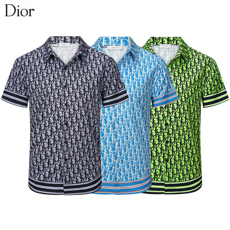 DIC178  Men's casual short sleeve shirt