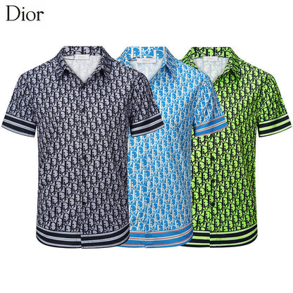 DIC178  Men's casual short sleeve shirt