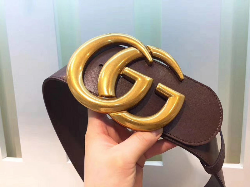 GCBL28 Brand wide 7.0cm total length 95-125cm Belt wonderful winder High Quality fashion gold buckle Belt