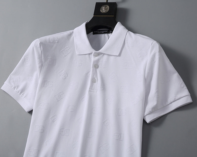 DGC12 Men's short sleeved lapel polo shirt clothing