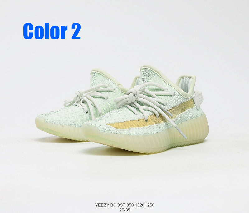 BYS13 yeezy Children's 350 shoes kids 26-35 shoes with box