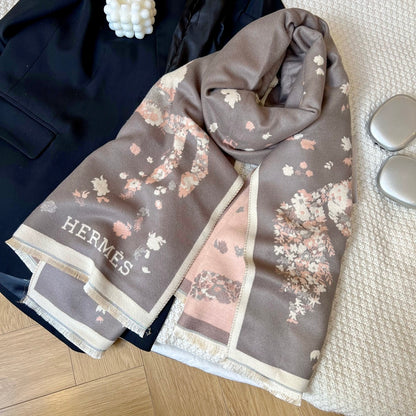 XHC5 Cashmere blend 65-180CM Scarf