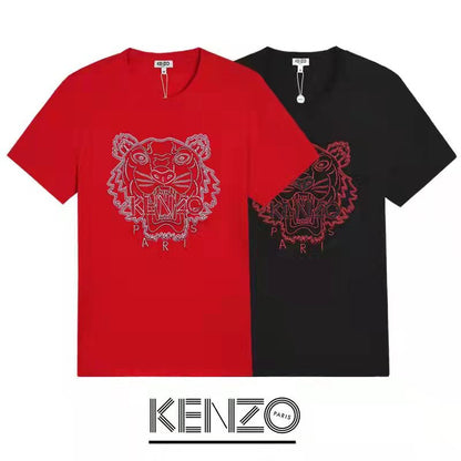 KEC010 New  Men's and women's summer short-sleeved T-shirt