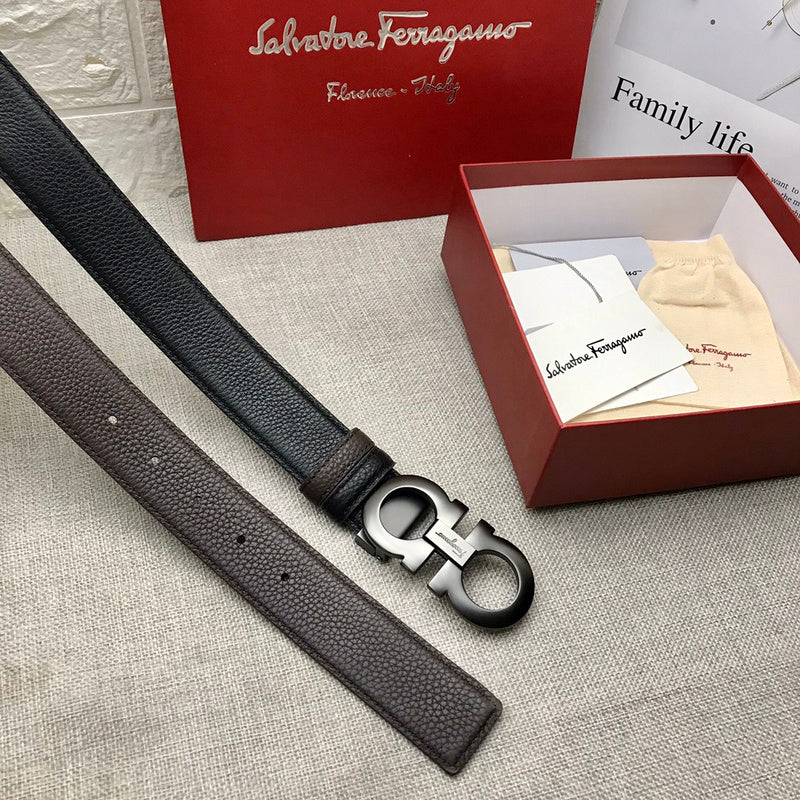 FBL20 wide 3.5cm total length 95-125cm Leather Belt High Quality With packing