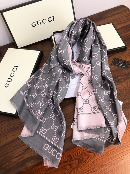 XGC19 cashmere blend 70-180CM Scarf