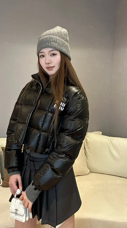 MIC25  Women's short goose down jacket  clothes