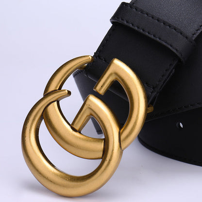 GCBL14 wide 2.0cm 3.0cm 3.5cm 4.0cm total length 95-125cm Leather Belt High Quality With packing