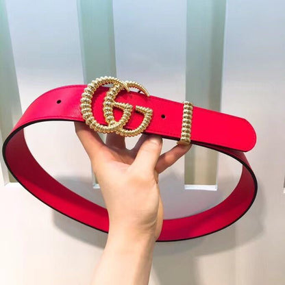 gcbl17 wide 3.8cm total length 95-110cm Belt wonderful winder High Quality fashion gold buckle Belt