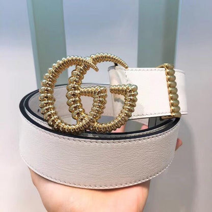 gcbl17 wide 3.8cm total length 95-110cm Belt wonderful winder High Quality fashion gold buckle Belt