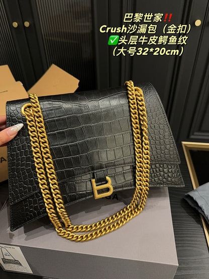 ABP25 High quality Leather 32-20CM 25-15CM Bag with Box