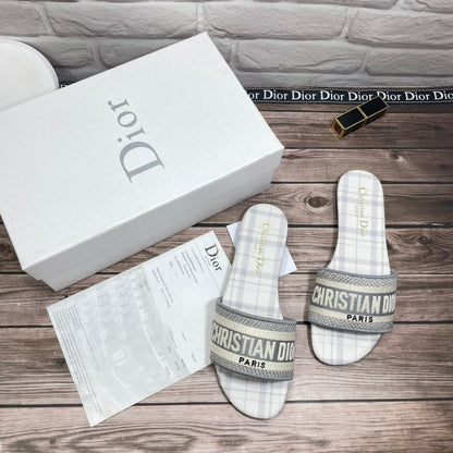 MJDS4 shoes women slippers with all packaging