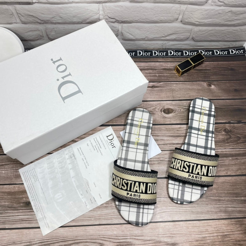 MJDS4 shoes women slippers with all packaging