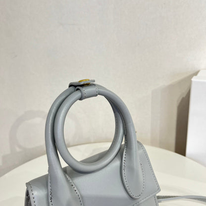 LJP1 Shoulder bag leather handbag 18-15.5-8CM