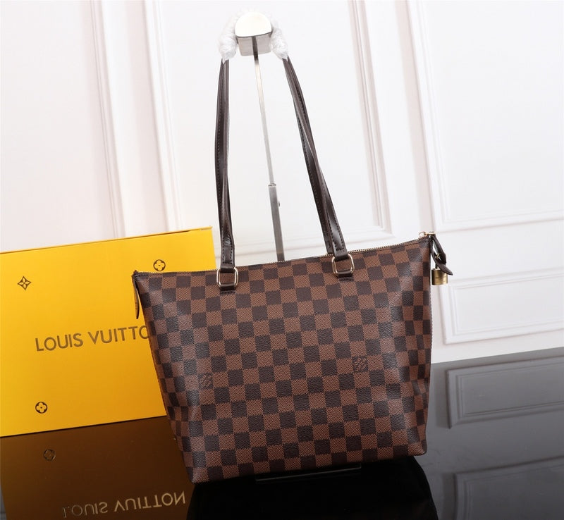 LLP113 Fashion  women high quality leather bag handbag big size shopping bag35-23-13CM