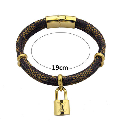 LVB54 Classic fashion leather bracelet for women jewelry gift   Jewelry