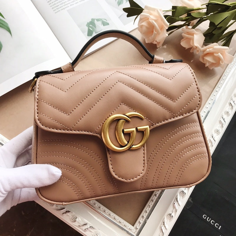 GGP17 High quality Leather 21-15.5-8CM Bag