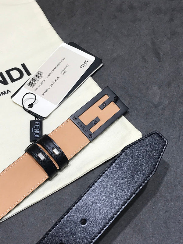 FBL1 Real leather 3.5CM 95-125CM Belt with all packing