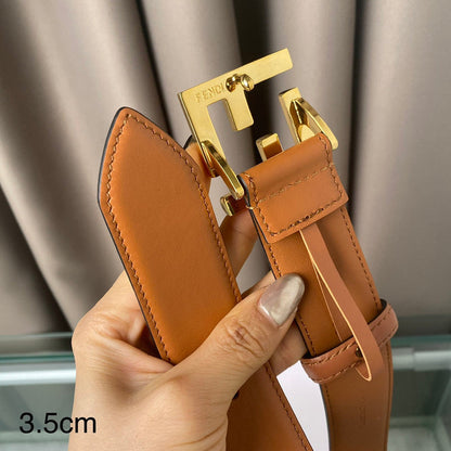 FBL17 wide 3.0CM OR 3.5CM total length 95-125cm Leather Belt High Quality With packing