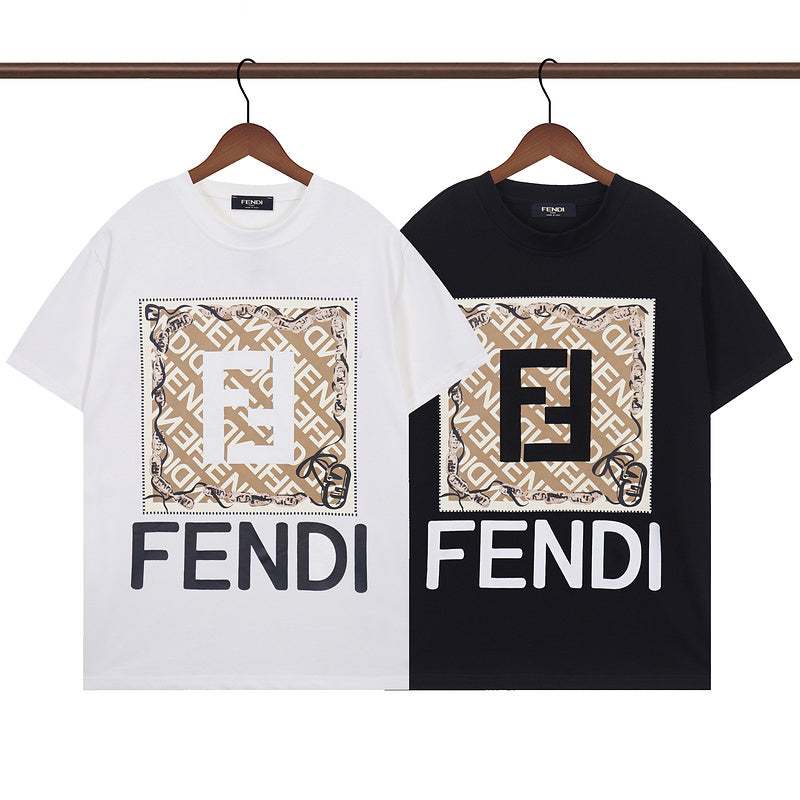 FDC8 New  Men's and women's letter T-shirt Clothing