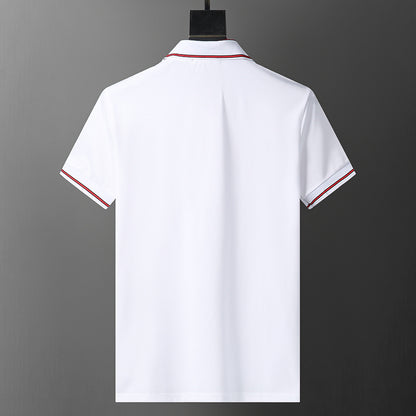 GUC059 Men's short sleeved lapel polo shirt clothing