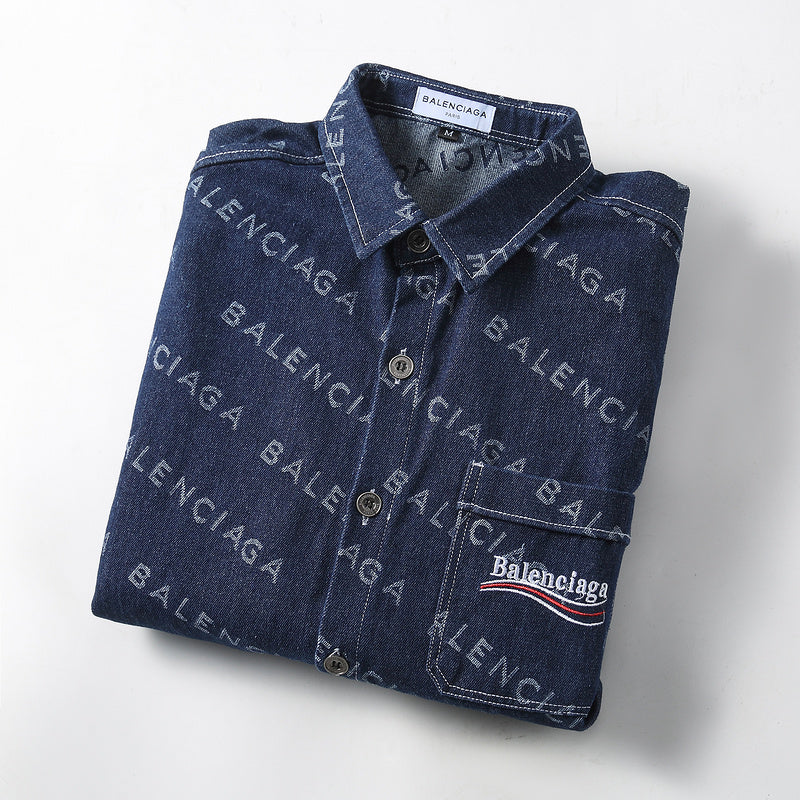 BAC82 New autumn and winter denim shirt