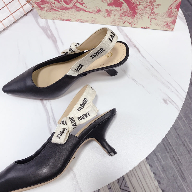 BDS3 High heels 1.5/6.5/10CM size 35-41 women leather shoes with box