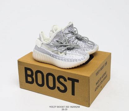 BYS14 yeezy Children's 350 shoes kids 26-35 shoes with box