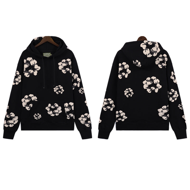 MMC3  New Men's and women's  Kapok Flower Hoodie Clothing