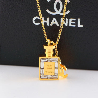 CHN17 Necklace 316L steel plating gold Jewelry