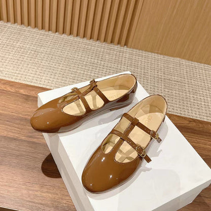 MCS4 Leather slippers shoes 35-40 With box