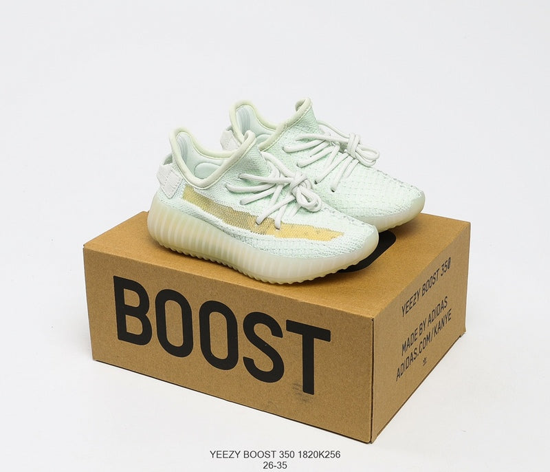 BYS13 yeezy Children's 350 shoes kids 26-35 shoes with box