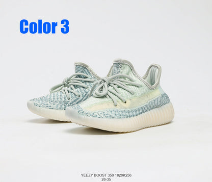 BYS14 yeezy Children's 350 shoes kids 26-35 shoes with box