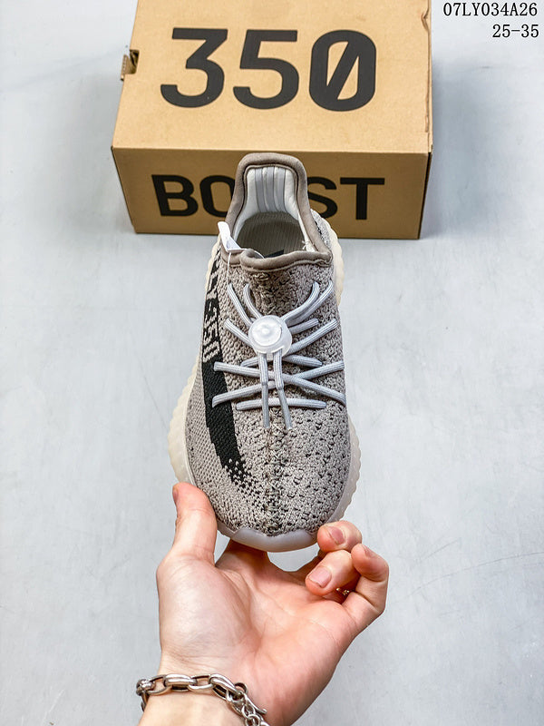 BYS39 yeezy Children's 350 kids 26-35 shoes with box