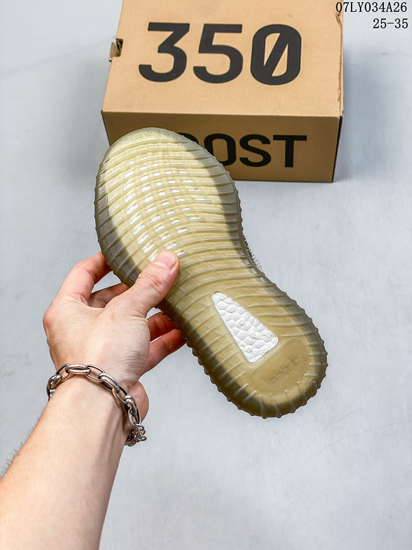 BYS39 yeezy Children's 350 kids 26-35 shoes with box