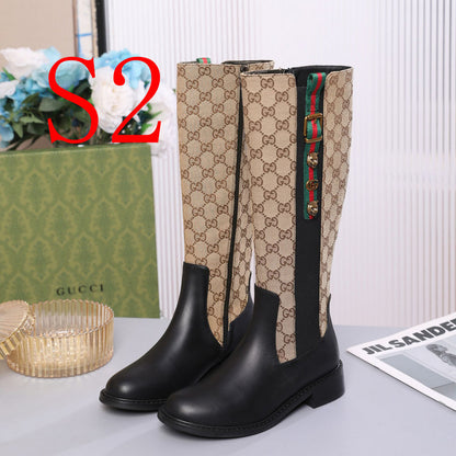 BGS15 Leather Shoes 2.5CM Women 35-42 with box