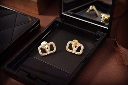 VLE1 Classic women earrings gold-plated jewellery