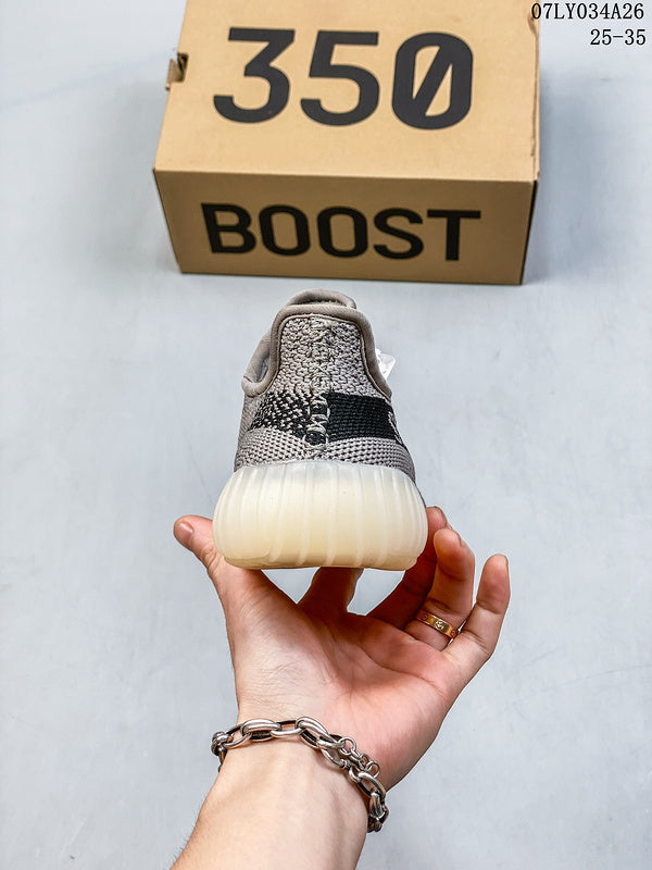 BYS39 yeezy Children's 350 kids 26-35 shoes with box