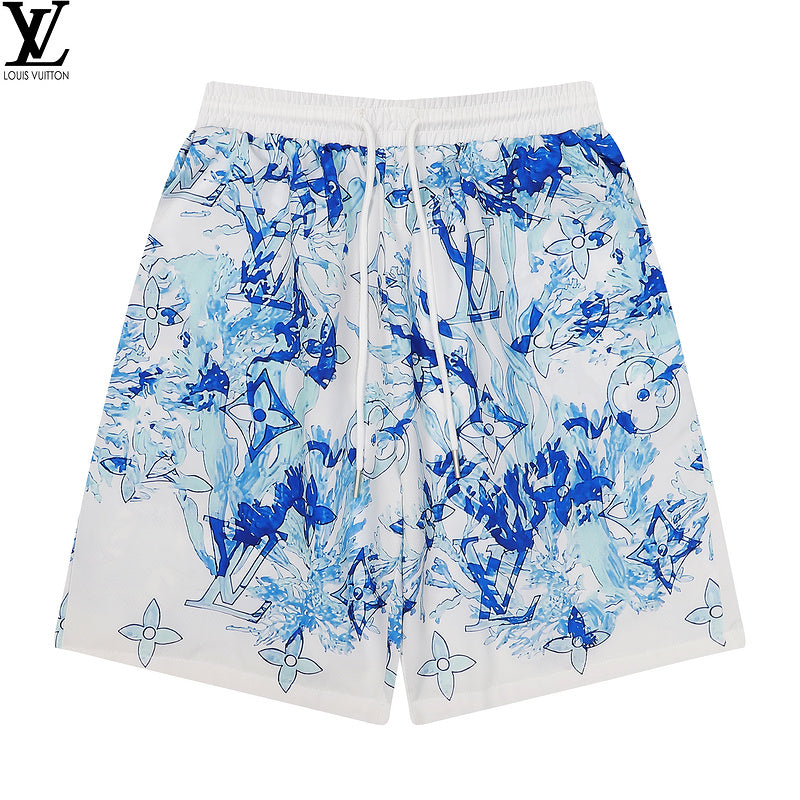 LVC02 New Fashion Summer Suit Short Sleeve Shirt Shorts