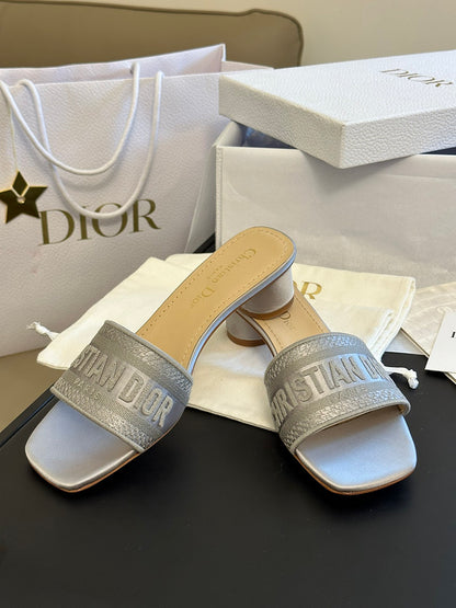 MJDS09 Shoes Women 4.5CM slippers 35-41 with all packaging