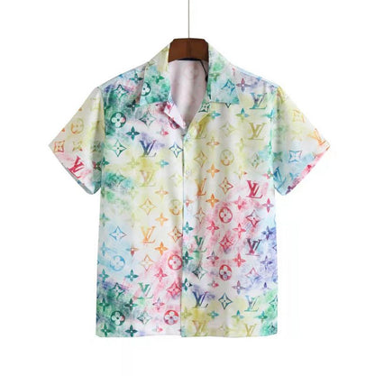 LVC208 Summer men's short sleeve shirt