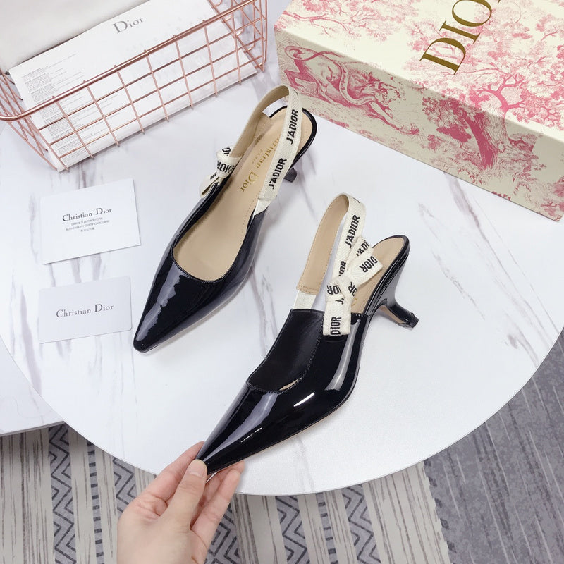 BDS2 High heels 1.5/6.5/10CM size 35-41 women leather shoes with box