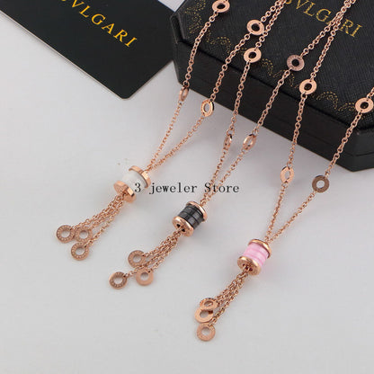 BVN6 Necklace 316L steel plating gold Jewelry