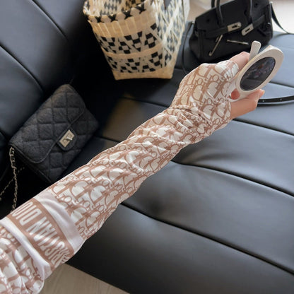 XXC7 Sunscreen gloves 60CM Silk Scarf