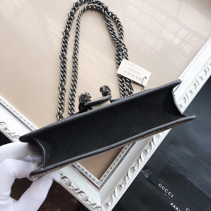 GGP90 Leather bag 20-15.5-6cm