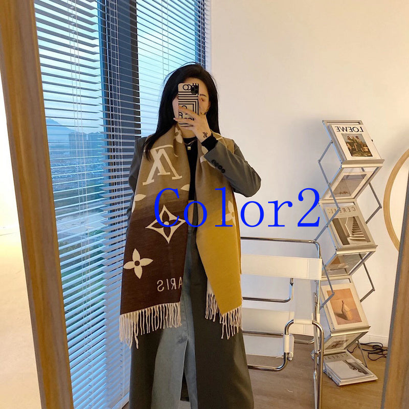 LSC28 Cashmere blend 65-180CM Scarf