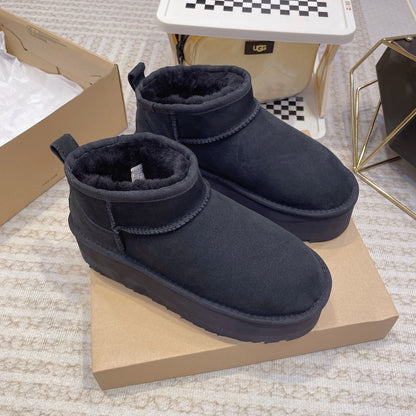 BUS4 Wool Women 5CM Shoes 35-40 with box